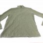 Polo Ralph Lauren Mens Long Sleeve Sweater Shirt Large Light Olive Green Clean
