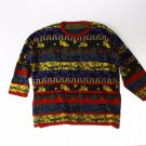 Womens Sweater Sweatshirt size Medium Ugly Sweater Party cotton blend