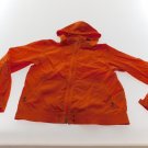 Ralph Lauren Womens Jacket Sweater Size L Large Long Sleeve Orange Full Zip Up