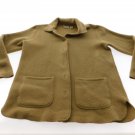 L.L. Bean Womens Sweater Jacket Size M Medium Button Up Collared Winter Sweater