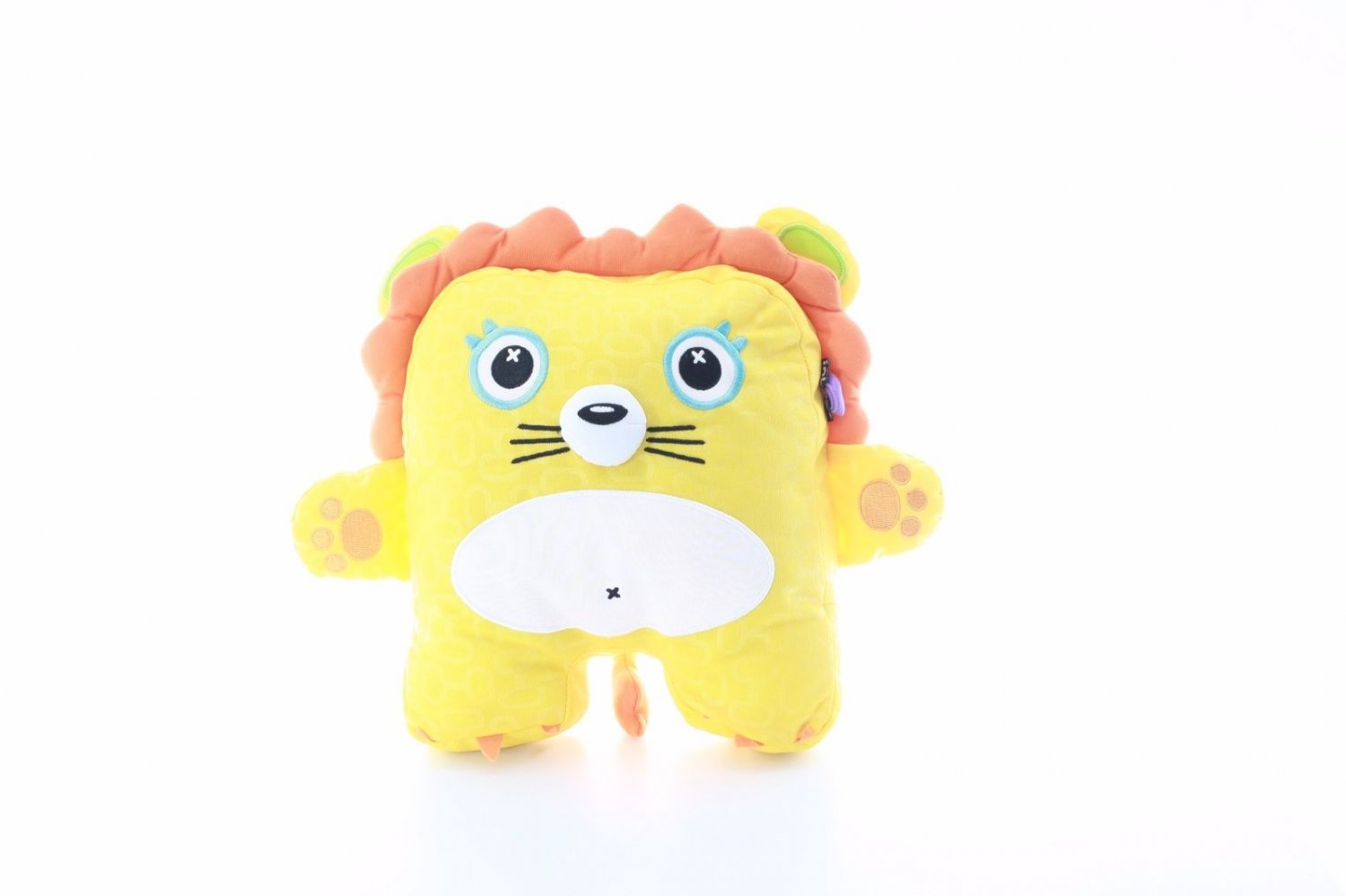 Small lion pillow Plushie Stuffed animal toy doll kitty cat kitten baby 12"