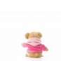 Timmy Beer Tan Brown Bear Pink Hoodie Plush Stuffed Animal Toy Doll Plushie 8"