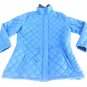 Totes Womens Winter Jacket Extra Large Royal Blue Soft Lining Zip Up Warm