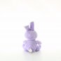 bunnie rabbit bunny plush stuffed animal toy Light blue eggs green 8"