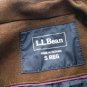 L.L. Bean Womens Winter Coat Size S Small Button Up Brown Collared Winter Jacket