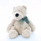 Teddy Bear plush stuffed animal toy doll buddy large beanie green bow 17"
