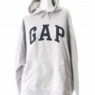 Womens Sweater Sweatshirt size Medium the Gap gray hoodie front pocket