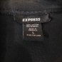 Express Womens Sweater Size S Small Black Long Sleeve Pullover Collared Top