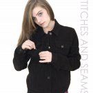 Ralph Lauren Jean Jacket Chocolate Brown Denim Coot Button Up Collared Casual