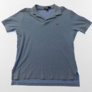 Polo Ralph Lauren Mens Long Sleeve T Shirt Size L Large Baby Blue Embroidered