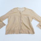 Womens Sweater Size M Medium Button Down Long Sleeve Sweatshirt Cardigan Casual