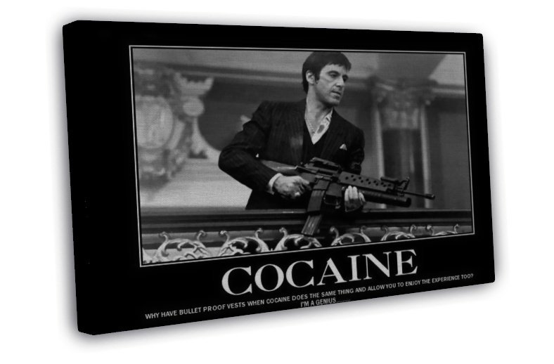 scarface poster cocaine