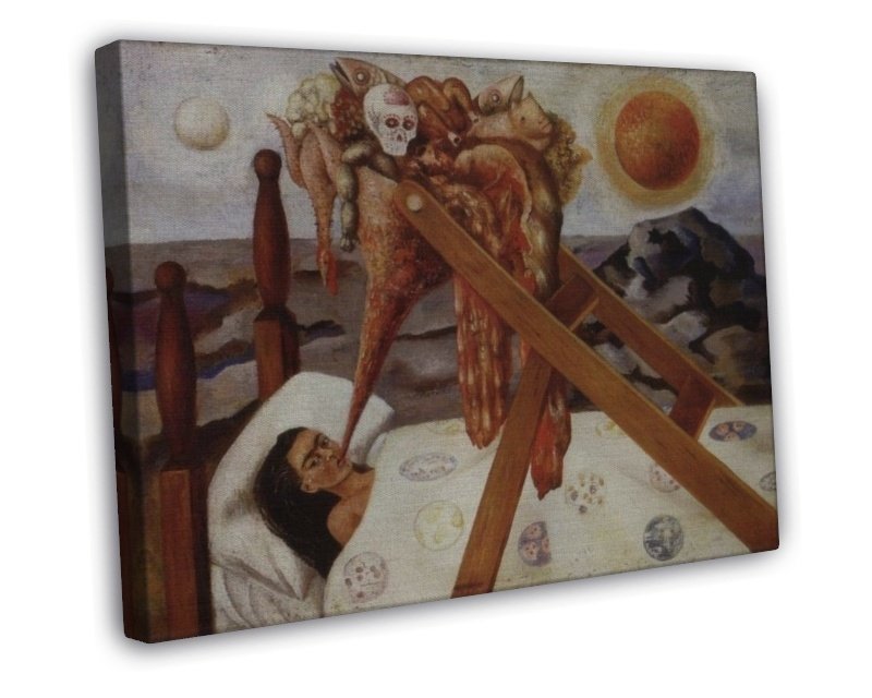 frida-kahlo-without-hope-fine-art-16x12-inch-framed-canvas-print