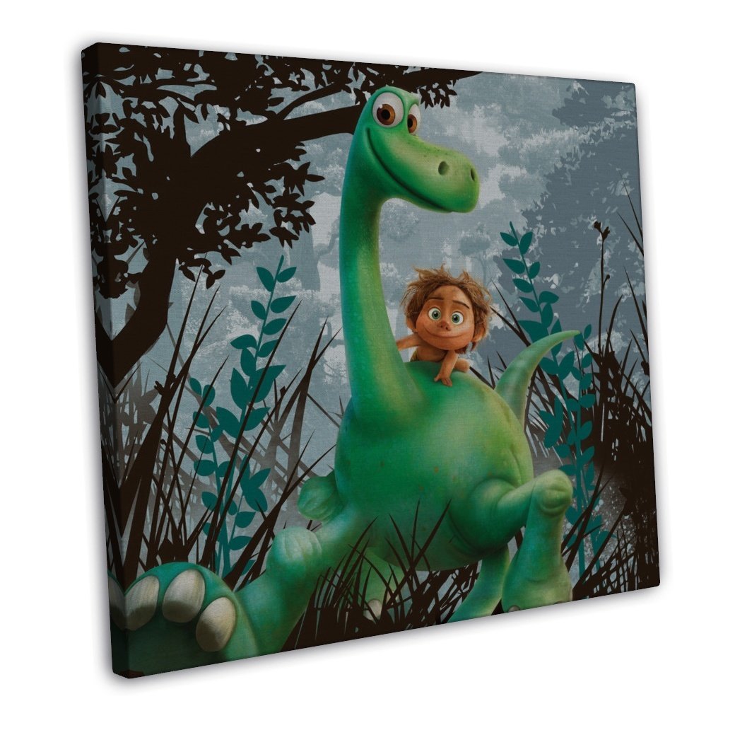The Good Dinosaur Movie Wall Decor 20x16 inch Framed Canvas Print