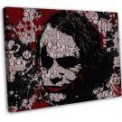 Joker Batman The Dark Knight Movie Wall Decor 20x16 inch FRAMED CANVAS Print