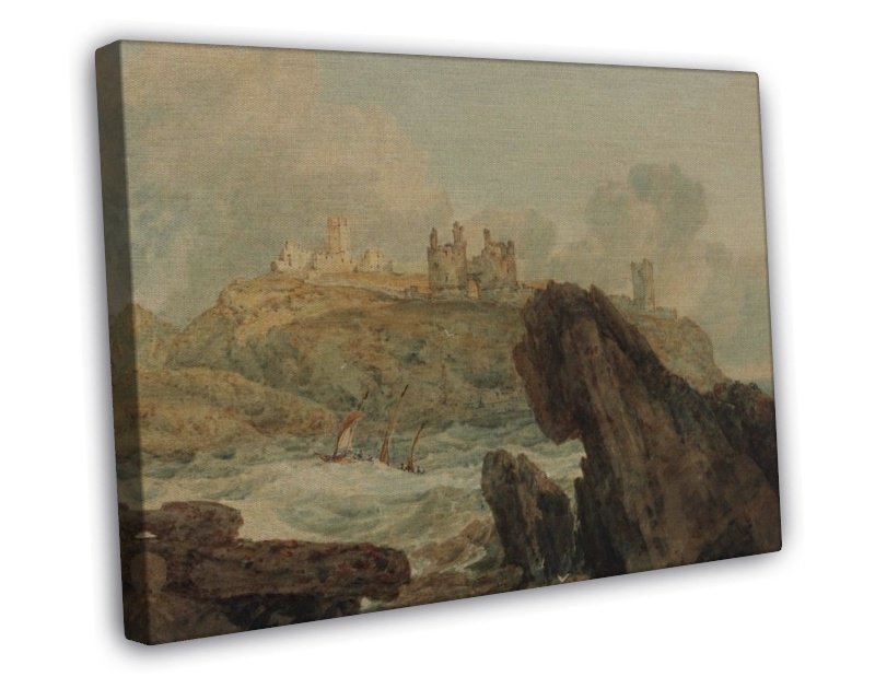 J M W Turner Dunstanburgh Castle Fine Art 20x16 inch …