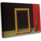 Rene Magritte The Delights Of Landscape Fine Art 20x16 inch Framed Canvas Print