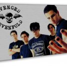 Avenged Sevenfold Metal Band Art 16x12 inch FRAMED CANVAS Print Decor