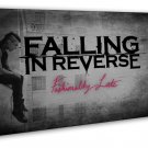 Falling In Reverse Music Stars Art 16x12 inch Framed Canvas Print Decor