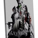 Batman Arkham City Art 16x12 inch Framed Canvas Print Decor
