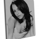 Aaliyah Actor Star Art 16x12 inch Framed Canvas Print Decor