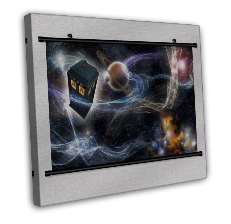 Doctor Who With Wall Scroll Decor