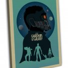 Guardians Of The Galaxy Art 16x12 inch Framed Canvas Print Decor