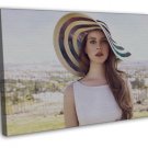 Lana Del Rey Music Star Art 16x12 inch Framed Canvas Print Decor