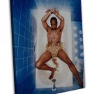 Tupac Shakur 2Pac Hip Hop Star Art 16x12 inch Framed Canvas Print Decor