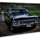 The Supernatural Tv Show Art 16x12 inch Framed Canvas Print Decor