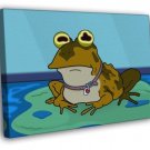 Hypnotoad Cool Funny Cartoon Hypno Toad Art WALL  20x16 inch FRAMED CANVAS PRINT