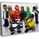 Wu-Tang Clan Art Hip-Hop Rap Music WALL  20x16 inch FRAMED CANVAS PRINT