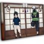 Naruto Sasuke Uchiha Kakashi Hatake Anime Art  20x16 inch FRAMED CANVAS WALL PRINT