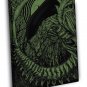 Alien Movie Green Black Artwork Aliens Art  20x16 inch FRAMED CANVAS WALL PRINT