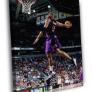 Vince Carter Windmill Dunk Toronto Raptors  20x16 inch FRAMED CANVAS WALL PRINT