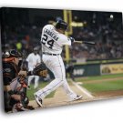 Jose Miguel Cabrera Torres Baseball Sport WALL  20x16 inch FRAMED CANVAS PRINT