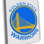 Golden State Warriors Logo Basketball Art  20x16 inch FRAMED CANVAS WALL PRINT
