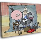 The Regular Show Characters Cool Funny Cartoon TV Art WALL  20x16 inch FRAMED CANVAS PRINT