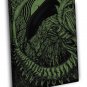 Alien Movie Green Black Artwork Aliens Art 20x16 inch FRAMED CANVAS WALL PRINT