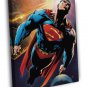 Superman Flight Space Awesome Art 20x16 inch FRAMED CANVAS WALL PRINT