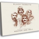 Black Sabbath Painting Art Rock Music Band  20x16 inch FRAMED CANVAS WALL PRINT