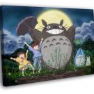 My Neighbor Totoro Amazing Tonari no Anime Art WALL  20x16 inch FRAMED CANVAS PRINT