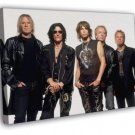 Aerosmith Tyler Tom Hamilton Brad Whitford Kramer  20x16 inch FRAMED CANVAS WALL PRINT