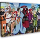 Naruto Characters Anime Manga Beautiful Art  20x16 inch FRAMED CANVAS WALL PRINT