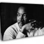 MLK Martin Luther King Jr. Portrait Civil Rights Old WALL 20x16 inch FRAMED CANVAS PRINT