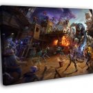 Fortnite Epic Awesome Video Game WALL  20x16 inch FRAMED CANVAS PRINT