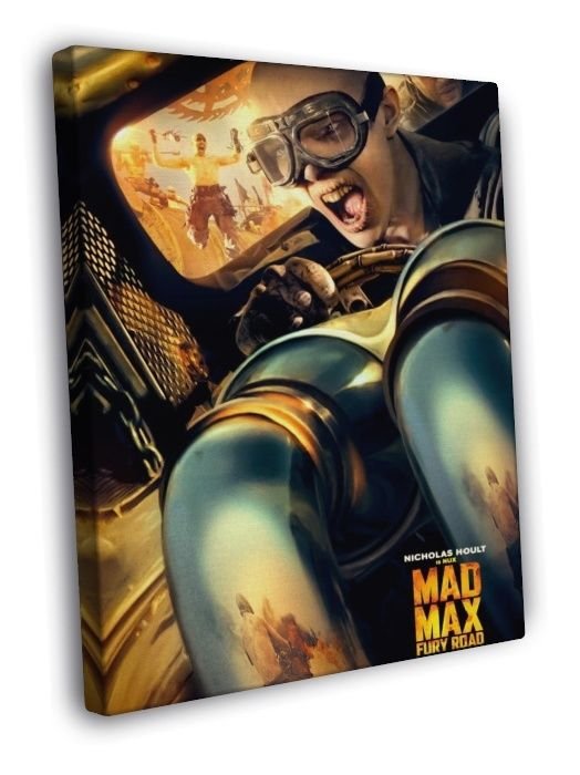 Mad Max Fury Road Nux Nicholas Hoult 2015 Movie WALL  20x16 inch FRAMED CANVAS PRINT