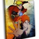 Naruto Characters Anime Manga Art WALL  20x16 inch FRAMED CANVAS PRINT