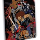 ThunderCats Characters Cartoon TV Series Awesome Art  20x16 inch FRAMED CANVAS WALL PRINT