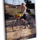 Carrie Underwood Bicycle Country Pop Singer Music  20x16 inch FRAMED CANVAS WALL PRINT